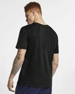 Nike Jordan Sportswear Jumpman Air Noir Tee-shirt Pour Homme -Magasin De Mode ah5296 010 tee shirt nike jordan sportswear jumpman air pour homme 03 7
