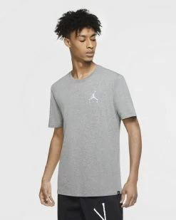 Nike Jordan Sportswear Jumpman Air Gris Tee-shirt Pour Homme -Magasin De Mode ah5296 091 tee shirt nike jordan sportswear jumpman air pour homme 04
