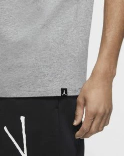 Nike Jordan Sportswear Jumpman Air Gris Tee-shirt Pour Homme -Magasin De Mode ah5296 091 tee shirt nike jordan sportswear jumpman air pour homme 06