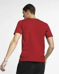 Nike Jordan Sportswear Jumpman Air Rouge Tee-shirt Pour Homme -Magasin De Mode ah5296 687 tee shirt nike jordan sportswear jumpman air pour homme 03 1