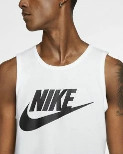 Nike Sportswear Blanc Débardeur Pour Homme 6 Nike Sportswear Blanc Débardeur Pour Homme -Magasin De Mode ar4991 101 debardeur nike sportswear blanc pour homme ar4991 101 03