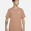 Nike Sportswear Club Marron Tee-shirt Pour Homme