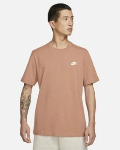 Nike Sportswear Club Marron Tee-shirt Pour Homme