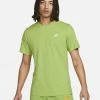 Nike Sportswear Club Vert Vif Tee-shirt Pour Homme