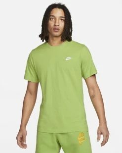 Nike Sportswear Club Vert Vif Tee-shirt Pour Homme