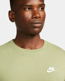 Nike Sportswear Club Vert Tee-shirt Pour Homme -Magasin De Mode ar4997 334 tee shirt nike sportswear club vert pour homme ar4997 334 03