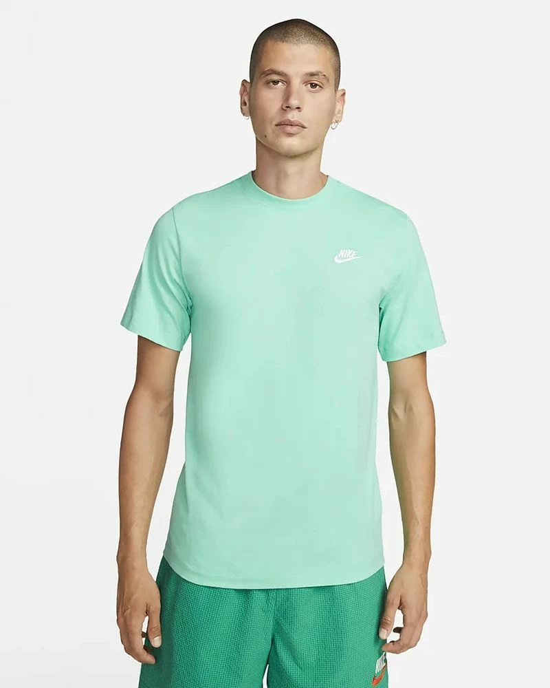 Nike Sportswear Club Vert Menthe Tee-shirt Pour Homme 1 Nike Sportswear Club Vert Menthe Tee-shirt Pour Homme