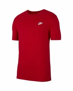 Nike Sportswear Club Rouge Tee-shirt Pour Homme -Magasin De Mode ar4997 657 t shirt nike sportswear club rouge homme ar4997 657 05
