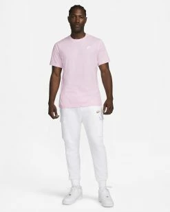 Nike Sportswear Club Rose Tee-shirt Pour Homme -Magasin De Mode ar4997 665 tee shirt nike sportswear rose pour homme ar4997 665 04