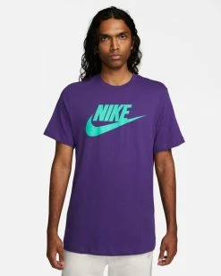 Nike Sportswear Violet Indigo Tee-shirt Pour Homme