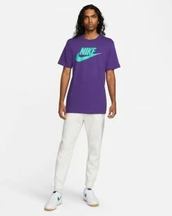 Nike Sportswear Violet Indigo Tee-shirt Pour Homme -Magasin De Mode ar5004 542 tee shirt nike sportswear pour homme ar5004 542 04
