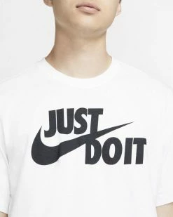 Nike Sportswear JDI Blanc Tee-shirt Pour Homme -Magasin De Mode ar5006 100 phsym 01 1