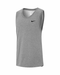 Nike Dri-FIT Gris Débardeur Pour Homme 10 Nike Dri-FIT Gris Débardeur Pour Homme -Magasin De Mode ar6069 063 debardeur entrainement nike dri fit gris homme ar6069 063 05