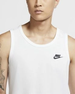 Nike Sportswear Blanc Débardeur Pour Homme 9 Nike Sportswear Blanc Débardeur Pour Homme -Magasin De Mode bq1260 100 bq1260 063 debardeur nike sportswear blanc pour homme bq1260 100 04