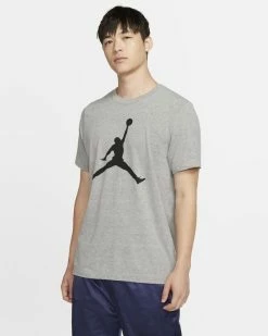 Nike Jordan Jumpman Gris Tee-shirt Pour Homme