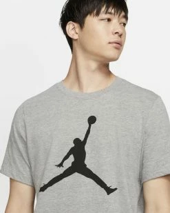 Nike Jordan Jumpman Tee-shirt Pour Homme 9 Nike Jordan Jumpman Tee-shirt Pour Homme -Magasin De Mode cj0921 091 t shirt jordan jumpman gris pour homme cj0921 091 04