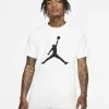 Nike Jordan Jumpman Blanc & Noir Tee-shirt Pour Homme