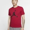 Nike Jordan Jumpman Rouge Tee-shirt Pour Homme
