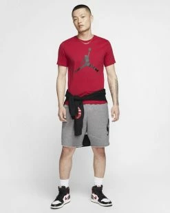 Nike Jordan Jumpman Rouge Tee-shirt Pour Homme -Magasin De Mode cj0921 687 t shirt jordan jumpman rouge noir pour homme cj0921 687 03
