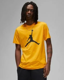 Nike Jordan Jumpman Jaune Tee-shirt Pour Homme
