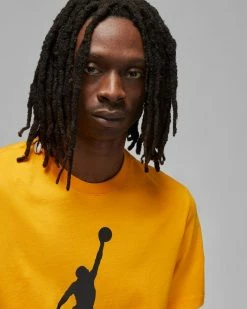 Nike Jordan Jumpman Jaune Tee-shirt Pour Homme 8 Nike Jordan Jumpman Jaune Tee-shirt Pour Homme -Magasin De Mode cj0921 705 t shirt jordan jumpman jaune pour homme cj0921 705 04