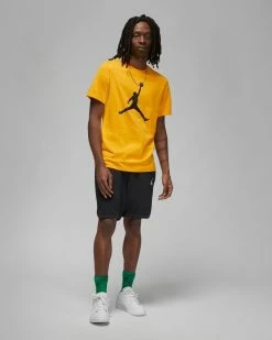 Nike Jordan Jumpman Jaune Tee-shirt Pour Homme 9 Nike Jordan Jumpman Jaune Tee-shirt Pour Homme -Magasin De Mode cj0921 705 t shirt jordan jumpman jaune pour homme cj0921 705 05