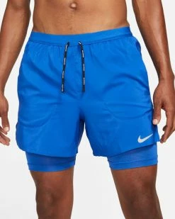 Nike Flex Stride Bleu Short Pour Homme