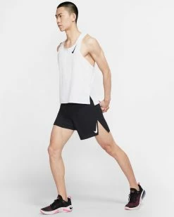 Nike AeroSwift Noir Short De Running Pour Homme -Magasin De Mode cj7840 010 short de running aeroswift 10 cm pour homme cj7840 010 10 1
