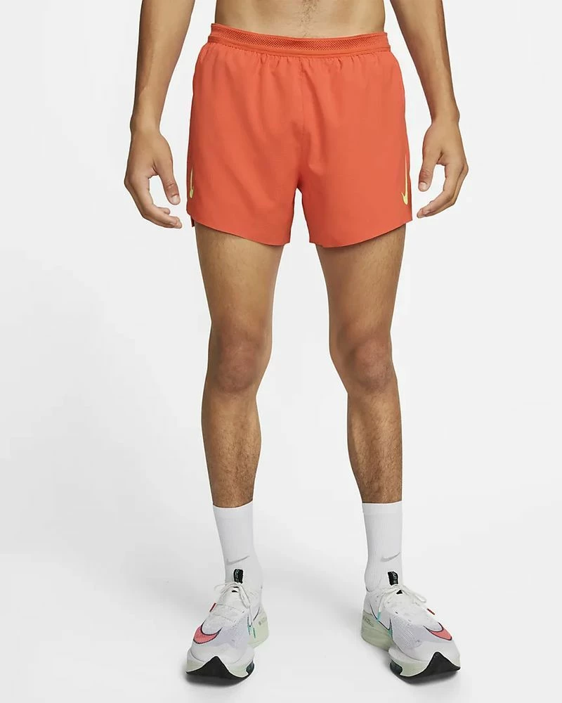 Nike AeroSwift Orange Short De Running Pour Homme 1 Nike AeroSwift Orange Short De Running Pour Homme