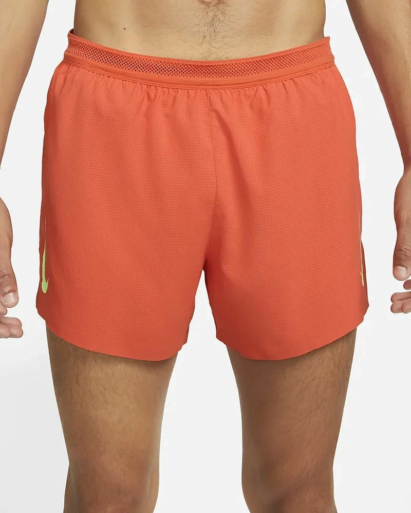 Nike AeroSwift Orange Short De Running Pour Homme 2 Nike AeroSwift Orange Short De Running Pour Homme – Image 2