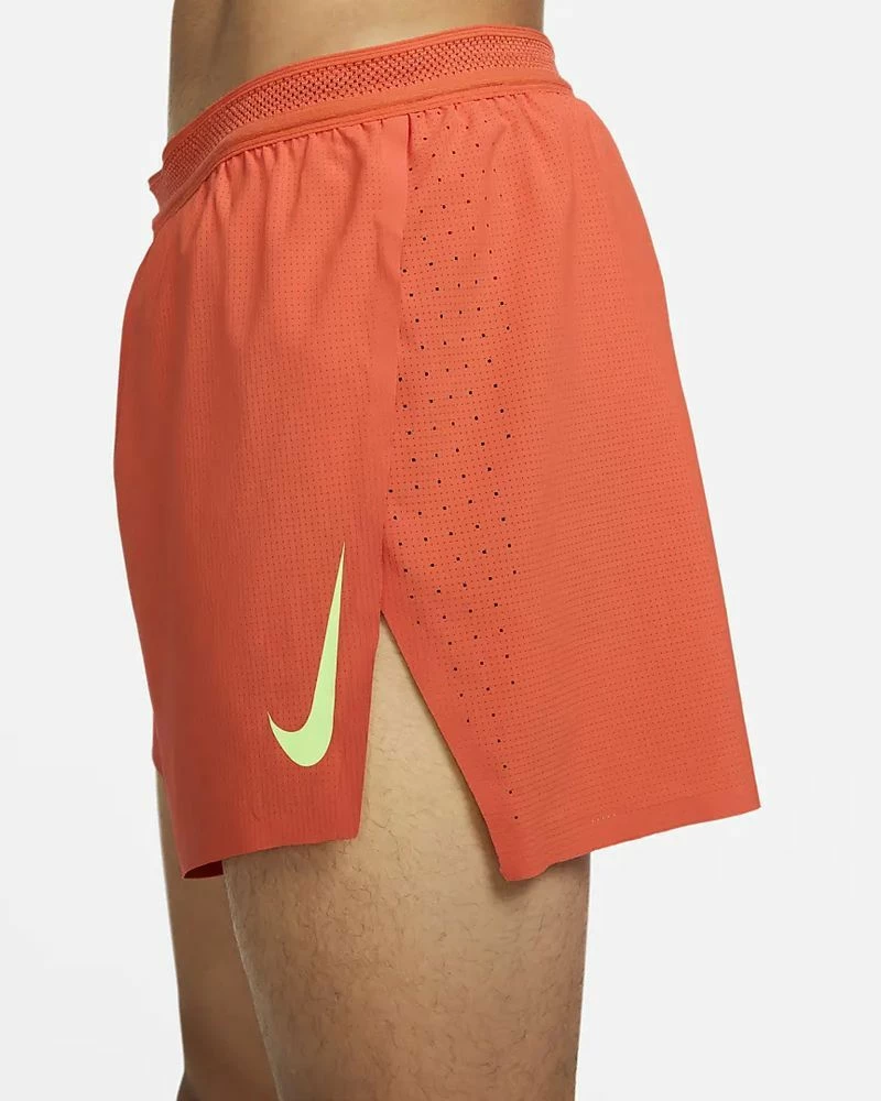 Nike AeroSwift Orange Short De Running Pour Homme 4 Nike AeroSwift Orange Short De Running Pour Homme – Image 4
