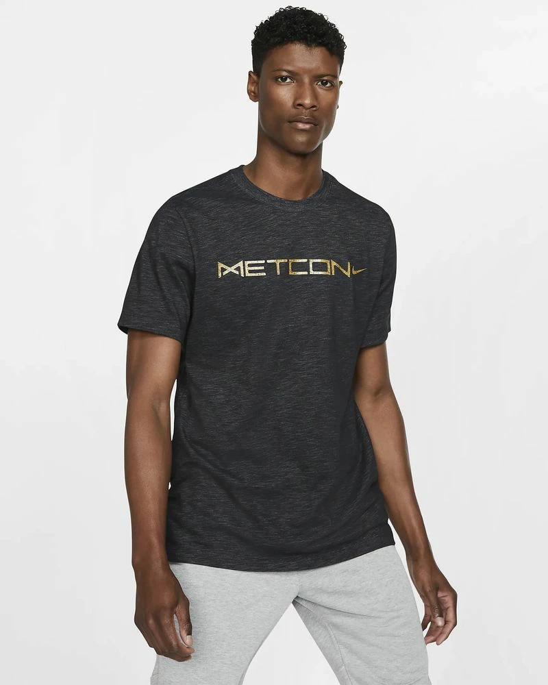 Nike Dri-FIT « Metcon » Noir Tee-shirt De Training Pour Homme 1 Nike Dri-FIT « Metcon » Noir Tee-shirt De Training Pour Homme