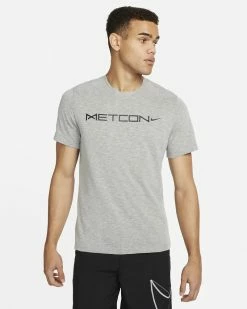 Nike Dri-FIT « Metcon » Gris Tee-shirt De Training Pour Homme