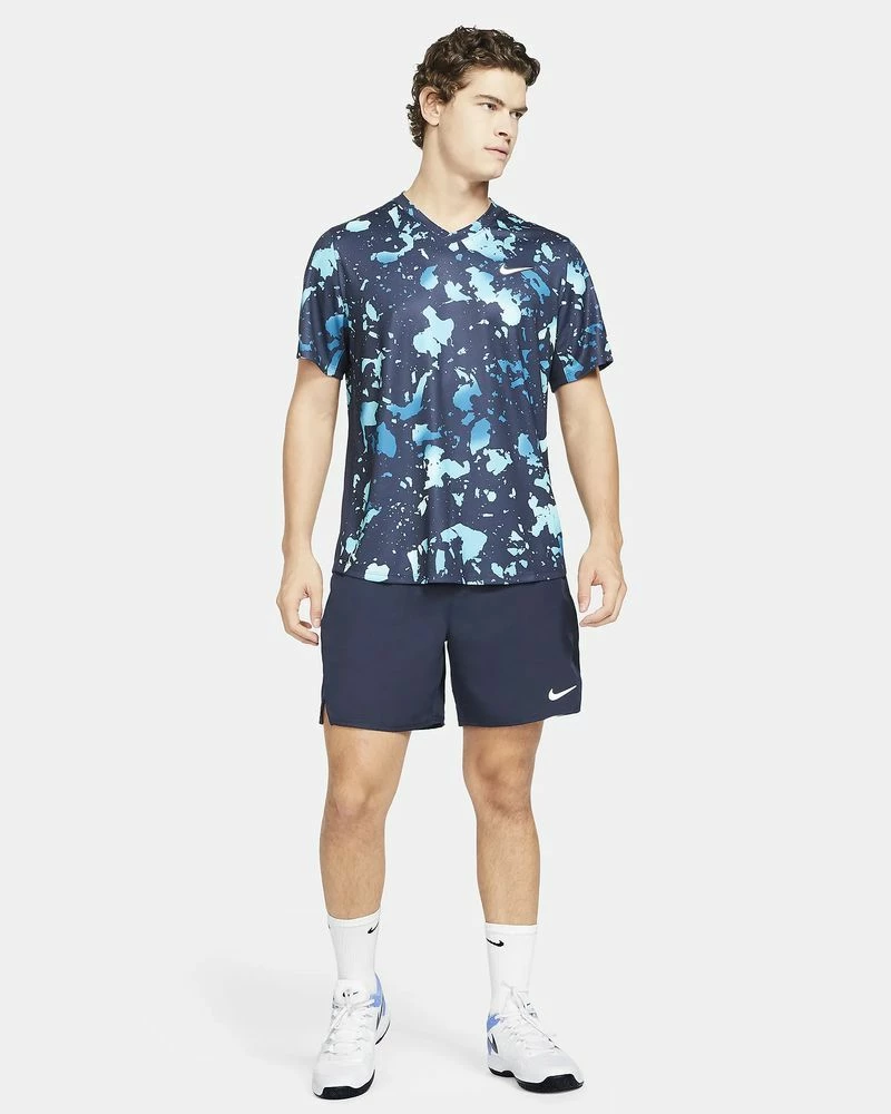 NikeCourt Dri-FIT Victory Bleu Marine Short De Tennis Pour Homme 7 NikeCourt Dri-FIT Victory Bleu Marine Short De Tennis Pour Homme – Image 7
