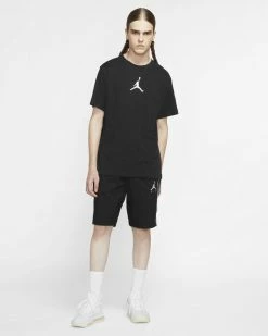 Nike Jordan Jumpman Tee-shirt Pour Homme -Magasin De Mode cw5190 010 tee shirt jordan jumpman noir pour homme cw5190 010 04 1