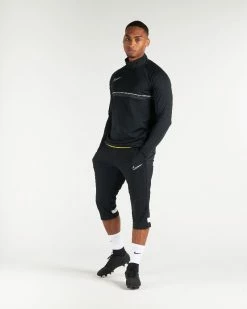 Nike Academy 21 Pantacourt Pour Homme -Magasin De Mode cw6125 010 pantalon 3 4 nike academy 21 noir homme cw6125 010 03