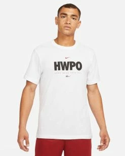 Nike Dri-FIT « HWPO » Blanc Tee-shirt De Training Pour Homme
