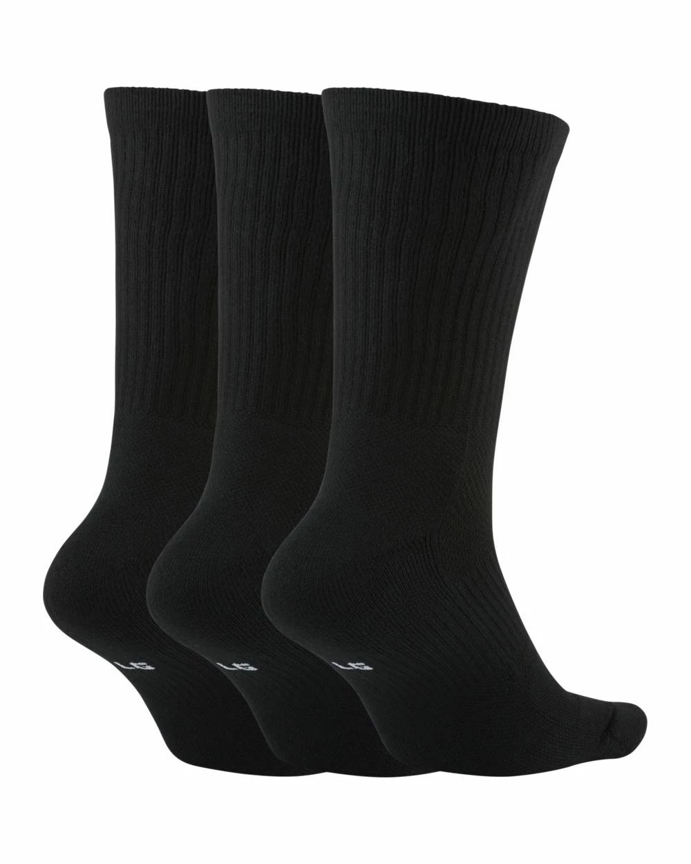Nike Everyday Crew Noir Lot De 3 Paires De Chaussettes 2 Nike Everyday Crew Noir Lot De 3 Paires De Chaussettes – Image 2