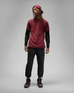 Nike Jordan Jumpman Rouge Tee-shirt Pour Homme -Magasin De Mode dc7485 680 tee shirt jordan jumpman homme dc7485 680 04