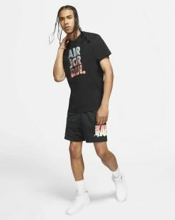 Nike Jordan Jumpman Classics Noir Tee-shirt Pour Homme -Magasin De Mode dc9354 010 t shirt jordan jumpman classics noir pour homme dc9354 010 03