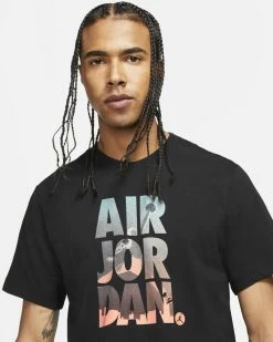 Nike Jordan Jumpman Classics Noir Tee-shirt Pour Homme -Magasin De Mode dc9354 010 t shirt jordan jumpman classics noir pour homme dc9354 010 04