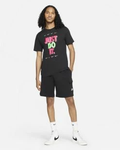 Nike Sportswear Noir Tee-shirt Pour Homme -Magasin De Mode dd1248 010 t shirt nike sportswear noir pour homme dd1248 010 03