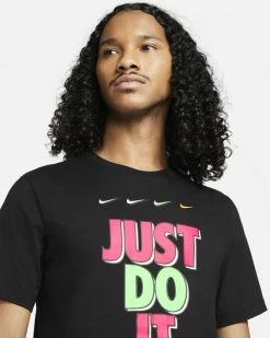 Nike Sportswear Noir Tee-shirt Pour Homme -Magasin De Mode dd1248 010 t shirt nike sportswear noir pour homme dd1248 010 04