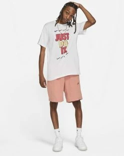 Nike Sportswear Blanc Tee-shirt Pour Homme -Magasin De Mode dd1248 100 t shirt nike sportswear blanc pour homme dd1248 100 03