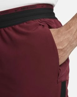 Nike Pro Dri-FIT Flex Rep Rouge Short Pour Homme -Magasin De Mode dd1700 638 short nike pro dri fit flex pour homme dd1700 638 03