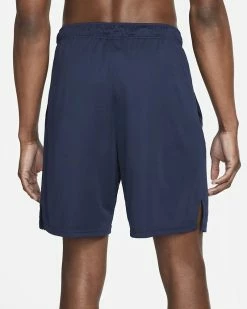 Nike Dri-FIT Bleu Marine Short De Training Pour Homme -Magasin De Mode dd1887 451 short de training nike pour homme dd1887 451 03