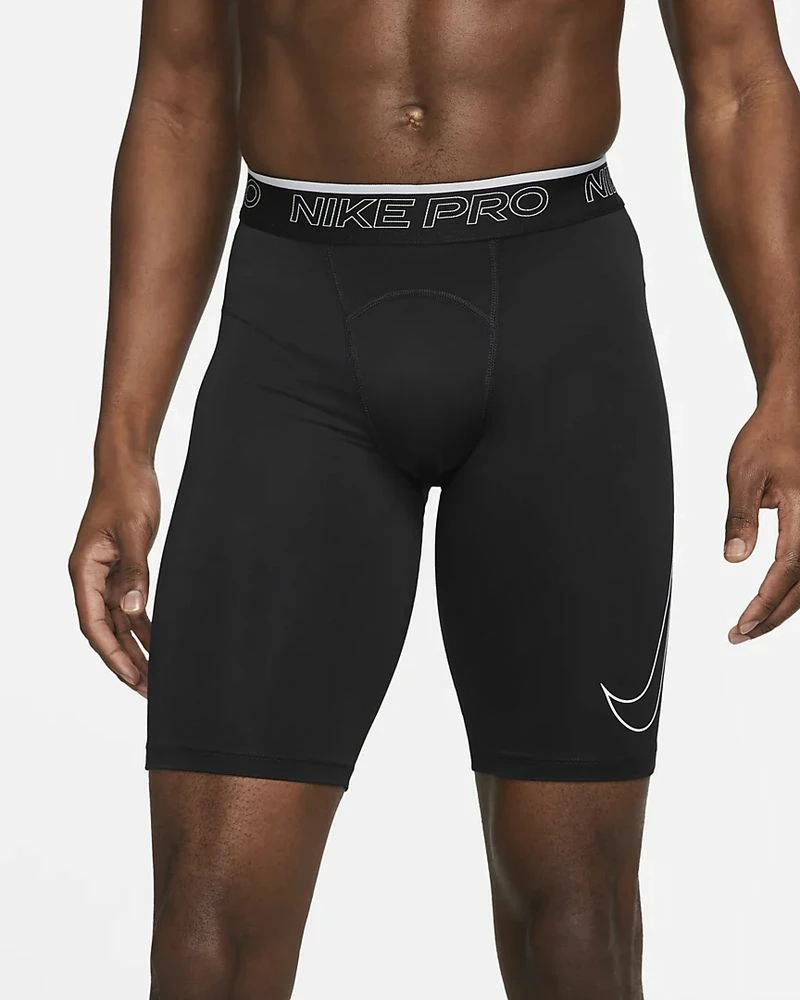 Nike Pro Dri-FIT Noir Short Pour Homme 2 Nike Pro Dri-FIT Noir Short Pour Homme – Image 2
