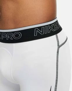 Nike Pro Dri-FIT Blanc Short Pour Homme -Magasin De Mode dd1917 100 short nike pro dri fit pour homme dd1917 100 04