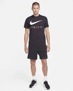 Nike Dri-FIT Noir Tee-shirt De Training Pour Homme -Magasin De Mode dd8616 010 tee shirt de training dri fit pour homme dd8616 010 04