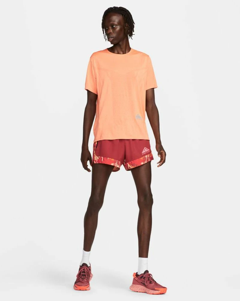 Nike Dri-FIT Trail Rise 365 Orange Tee-shirt De Trail Pour Homme 6 Nike Dri-FIT Trail Rise 365 Orange Tee-shirt De Trail Pour Homme – Image 6